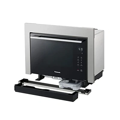 Abbildung von Panasonic Mikrowellen Einbaurahmen NN TK81LCSCP für die Kombi Mikrowelle Dampfbackofen CS89LBGPG, Edelstahl