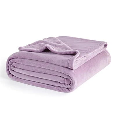 Abbildung von BEDSURE Kuscheldecke Flauschig Decke Fleecedecke Wohndecke Warm Winter Weich, Sofadecke XXL, Couch Blanket, Große, Wohn &amp; Kuscheldecken 220x240cm, Sofa überwurfdecke Lilla