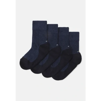 Abbildung von camano 4 PACK Socken für Kinder, Größe: 27 30, Navy
