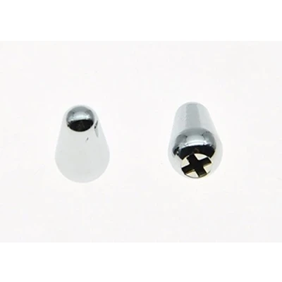 Abbildung von Dopro 2 Stück Gitarre 5 Wege Tonabnehmer Schalter, Schalter Knopf für USA FD Strat/Tele/Stratocaster Chrom