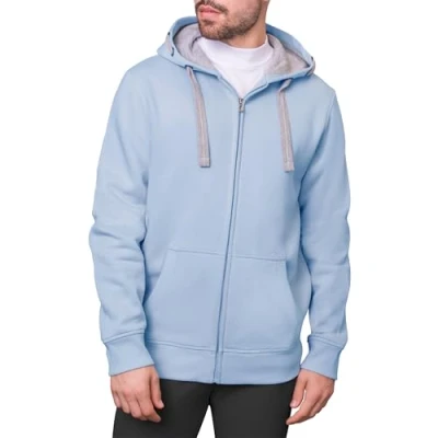 Abbildung von HRM Herren Jacket M Kapuzenpullover, Sky Blue, XL