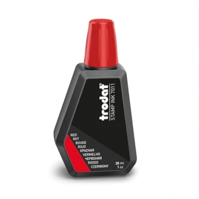 Abbildung von Trodat 7011 Stempelfarbe, 28 ml, rot