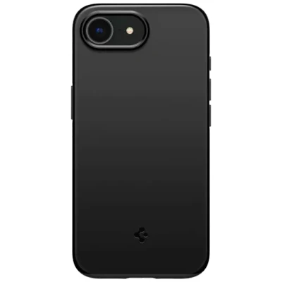 Abbildung von Spigen Thin Fit MagFit Kunststoff Back Cover Schwarz Apple iPhone 16e
