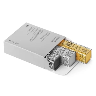 Abbildung von am Handy Reinigungsset mit Bildschirmreiniger Spray: All in One Display Reiniger für Auto, Smartphone, Tablet und PC Screen Cleaner 3er Pack Keith Haring
