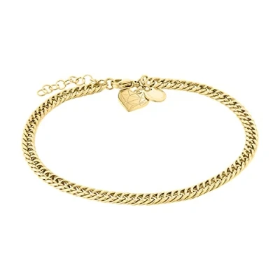 Abbildung von Liebeskind Berlin Fußkette LJ 0859 A 25 Edelstahl IP Gold