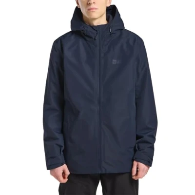 Abbildung von Jack Wolfskin Taubenberg 3IN1 Hardshelljacke, Herren, Größe: XL, Night blue