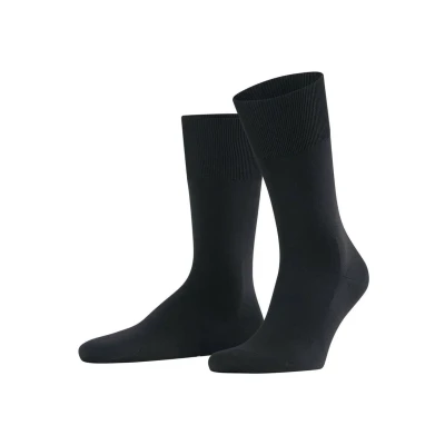 Abbildung von Falke Climawool Business &amp; Casual Socken, Herren, Größe: 43 44, Black
