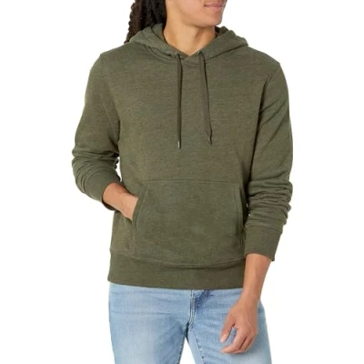 Abbildung von Amazon Essentials Herren Fleece Sweatshirt Mit Kapuze (Erhältlich In Übergröße), Olivenheide, XL