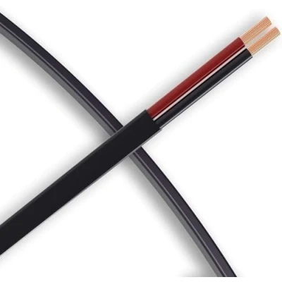 Abbildung von DCSk 5m KFZ Kabel flach 2 x 4 mm² adriges Anhängerkabel FLYY Fahrzeugleitung mm2