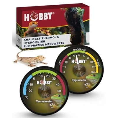 Abbildung von Hobby Hygrometer/Thermometer für Terrarien
