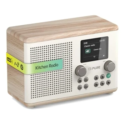 Abbildung von Pure Classic H4 Digitales Küchenradio (DAB+/FM, Bluetooth, USB, AUX, Küchentimer, Wecker)