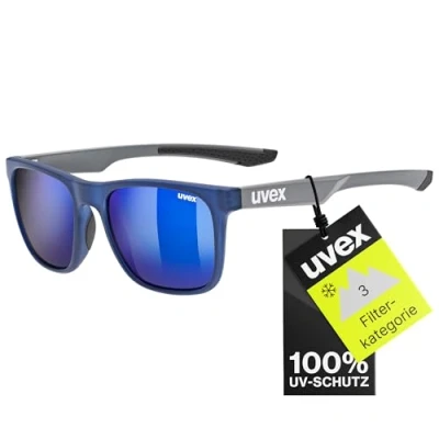 Abbildung von uvex Unisex Erwachsene, LGL 42 Sonnenbrille, blue grey/blue, one size