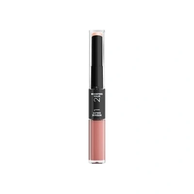 Abbildung von L&#039;Oréal Paris Infaillible 2 Step 803 Eternally Exposed, Lippenstift für 24 Stunden volle Lippen mit feuchtigkeitsspendendem Lippenpflege Balsam