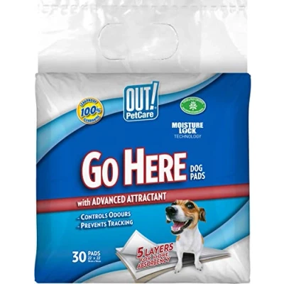 Abbildung von OUT Go Here Ultra saugfähige Training Pads 30 Stück