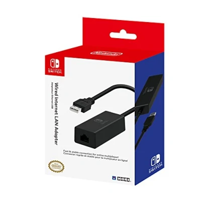 Abbildung von HORI Switch LAN Adapter geeignet für Nintendo