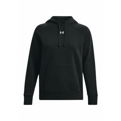 Abbildung von Under Armour Rival Kapuzenpullover, Damen, Größe: Medium, Black