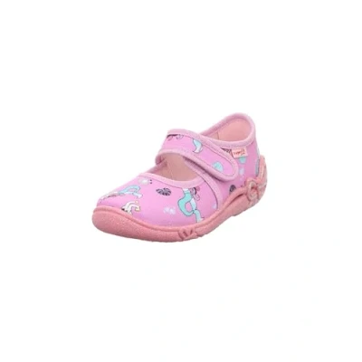 Abbildung von Superfit Mädchen BELINDA Hausschuhe, ROSA/MEHRFARBIG 5540