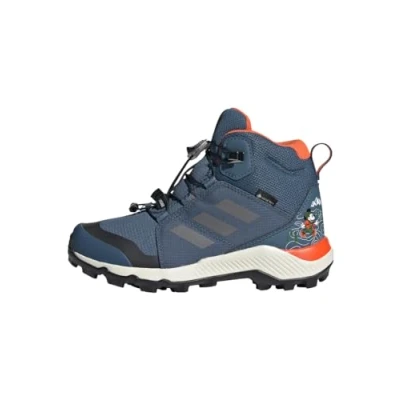 Abbildung von adidas Sportswear Terrex Disney MID Goretex Hiking Ankle Boot steel grey three semi impact orange für Kinder, Größe: 36.5 Schuhe