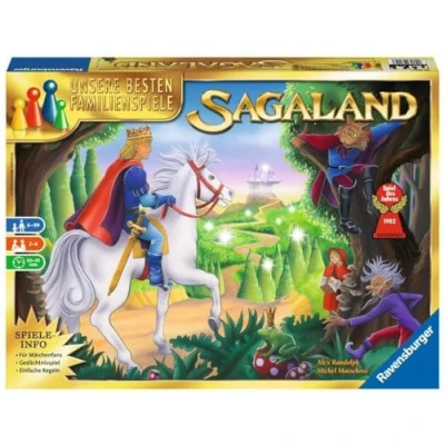 Abbildung von Ravensburger 26424 Sagaland Gesellschaftsspiel für Kinder und Erwachsene, 2 6 Spieler, ab Jahren, Spiel des Jahres, die besten Familienspiele