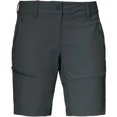 Abbildung von Schöffel Damen Shorts Toblach2, leichte und kühlende kurze Wanderhose mit elastischem Stoff, vielseitige Outdoor Hose optimaler Passform praktischen Taschen, asphalt, 40