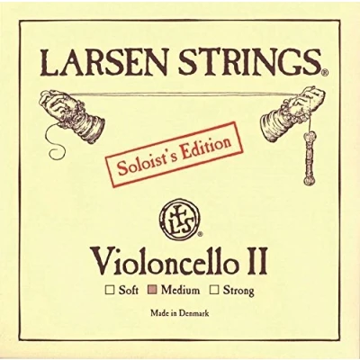 Abbildung von LARSEN STRINGS Cello Saiten Original D Soloist Medium