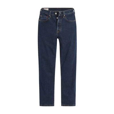 Abbildung von Levi&#039;s 501 CROP Jeans Straight Leg, Damen, Größe: 24x26, Salsa stonewash
