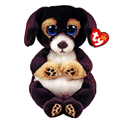 Abbildung von Ty Beanie Boos Baby Schwarzer Hund Ranger 15 cm, 2009301, Braun/Schwarz