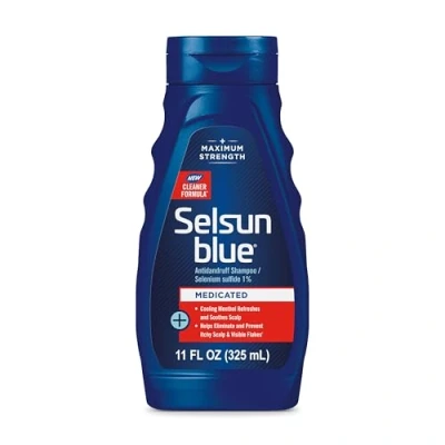 Abbildung von Selsun Blue Medicated Maximum Strength Schuppen Shampoo, 11 oz