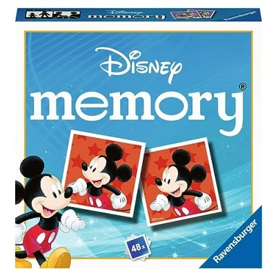 Abbildung von Ravensburger Disney Mini Memory Matching Picture Snap Pairs Game for Kids Age 3 Years Up