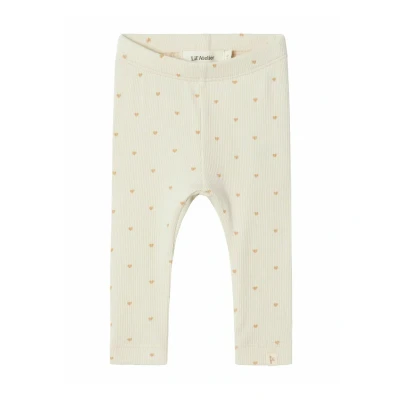 Abbildung von NAME IT Baby Mädchen Nbfgago Slim Lil Noos Leggings, Turtledove/AOP:Heart, 62 EU