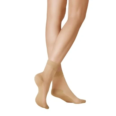 Abbildung von KUNERT Damen Söckchen Cotton Sole 20 Baumwollsohle DEN Crystal 1005 39 42