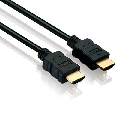 Abbildung von conecto HDMI Kabel HIGH Speed mit Ethernet (vergoldete Stecker, Full HD 1080p, 3D, UHD, 4K) 1,0m