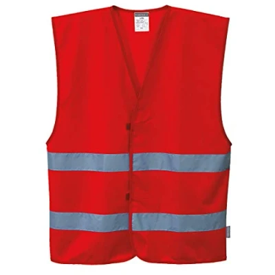 Abbildung von Portwest Iona Weste, Größe: L/XL, Farbe: Rot, F474RERL/XL