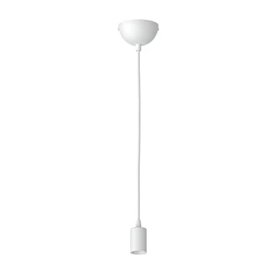 Abbildung von ledscom.de Pendelleuchte/Hängelampe DORI, weiß matt, 1x E27 max. 60W