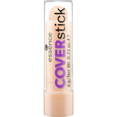 Abbildung von essence COVERstick, Abdeckstift, Nr. 10, Nude, mattierend, farbkorrigierend, matt, für unreine Haut, vegan, ölfrei, ohne Parfüm, Alkohol, 1er Pack (6g)