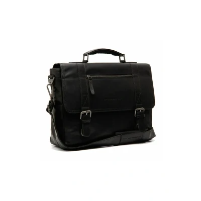 Abbildung von The Chesterfield Brand Leather Laptop Bag Black Imperia