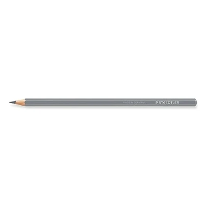 Abbildung von STAEDTLER Buntstifte Design Journey, hellgrau, hoch pigmentiert, weiche Mine, Holz aus PEFC zertifizierten Wäldern, klassische Sechskantform, 6 Farbstifte in Faltschachtel, 146C 80