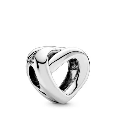 Abbildung von Pandora Knotted Heart Charm, Damen, Größe: One Size, Sterling silver