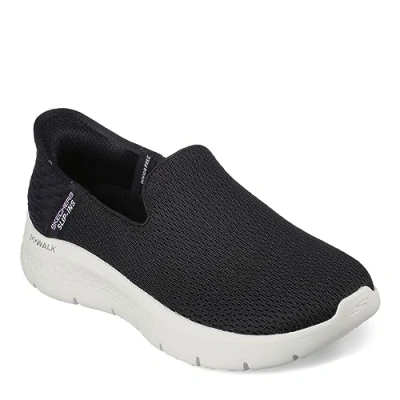 Abbildung von Skechers Go Walk Flex Slip ins Relish, Black/White, 5.5 UK Wide