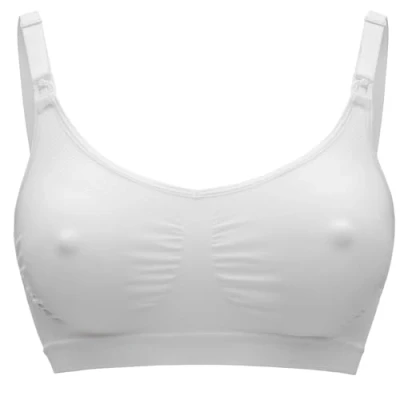 Abbildung von Medela Keep Cool BH Nahtloser Schwangerschafts und Still mit 2 Atmungszonen aus Soft Touch Material für bequemen Halt