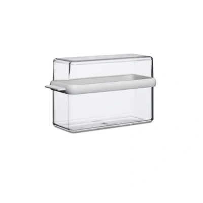 Abbildung von Mepal Knäckebrotbox Stora Aufbewahrungsbox für Cracker &amp; Knäckebrot Luftdichte mit Deckel Ideal zur Aufbewahrung einer Packung 1600 ml White