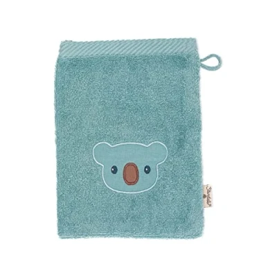 Abbildung von Sterntaler Baby Unisex Waschhandschuh GOTS Doppelpack Waschhandschuhe Kalla Waschlappen Kinder, Babywaschlappen Bio blau meliert