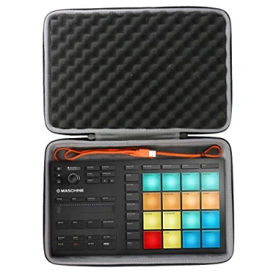 Abbildung von co2CREA Tasche für Native Instruments Maschine Mikro Mk3 DJ Controller und Kabel (Case Only, Ohne Controller)