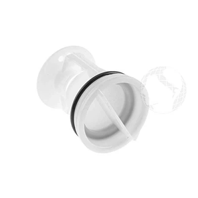 Abbildung von Filter (Original Beko) für Waschmaschinen Ablaufpumpe, weiß, Ersatzteilnummer: 2872700100