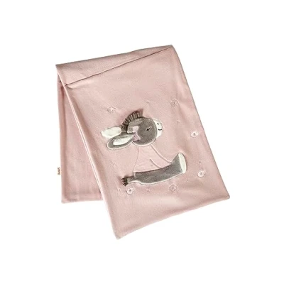 Abbildung von Sterntaler Fleece Schmusedecke Esel Emmi Girl flora rose