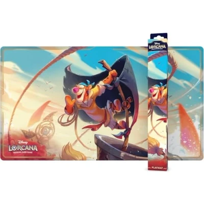 Abbildung von Disney Lorcana Trading Card Game: Archazias Insel Spielmatte Tigger