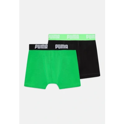 Abbildung von PUMA Boy&#039;s Everyday Basic Boxer, Green/Black New, 146/152 (2er Pack)