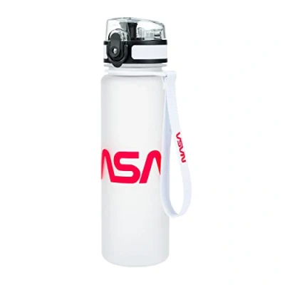 Abbildung von Baagl Kinder Trinkflasche Auslaufsicher Wasserflasche 500ml, Schule und Sport Flasche für Jungen Mädchen Tritan (NASA)