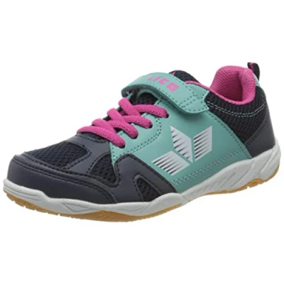 Abbildung von Lico Unisex Kinder Sport Vs Hallenturnschuhe, Marine Türkis Pink, 39 EU