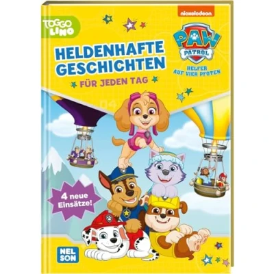 Abbildung von PAW Patrol Geschichtenbuch: Heldenhafte Geschichten für jeden Tag: 4 Einsätze aus der TV Serie spannend nacherzählt Vorlesegeschichten ab 3 Jahren mit Marshall, Rubble, Chase, Rocky und Skye